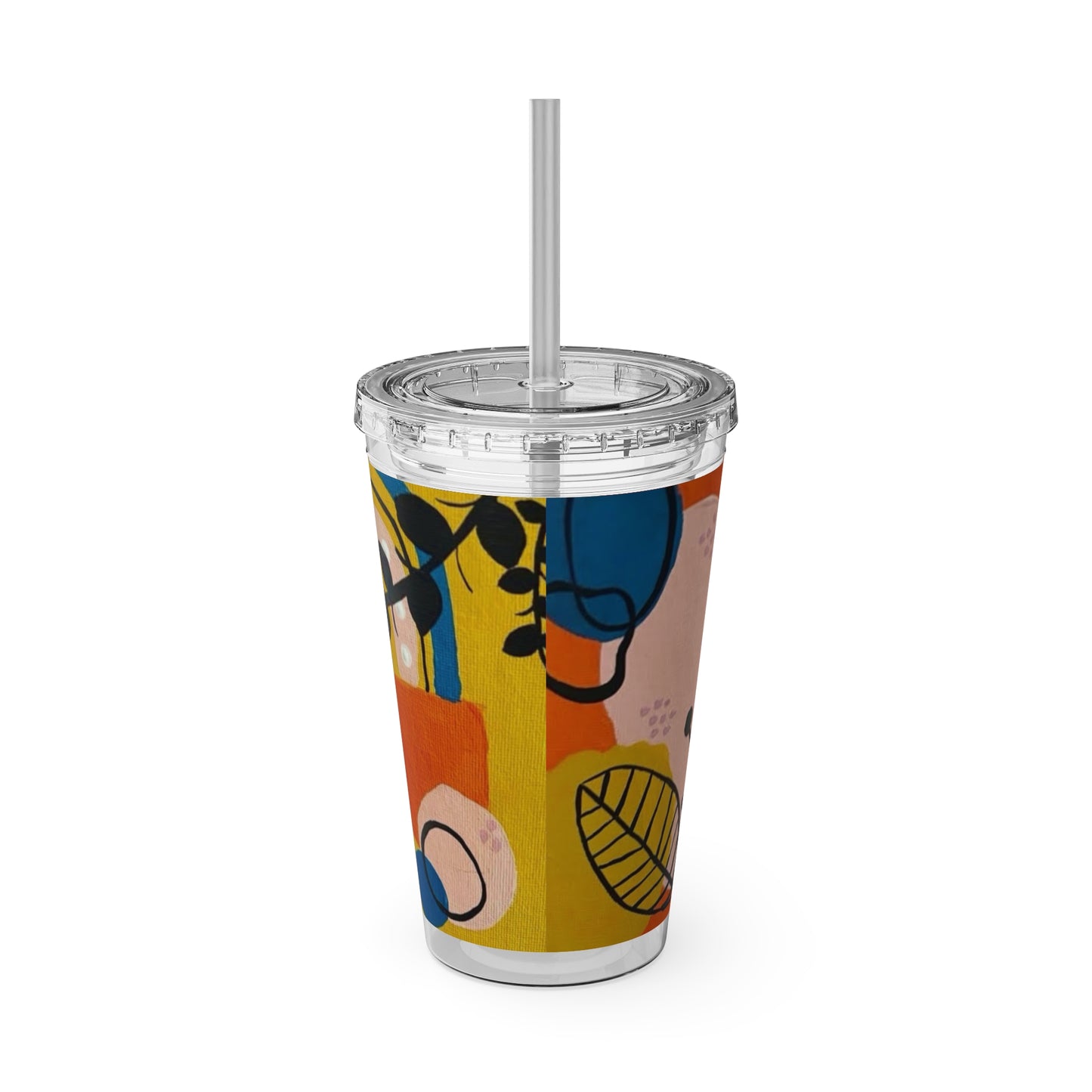 "Agreements" Sunsplash Tumbler, Fun Summer Travel Cup, 16oz Dishwasher Safe, Colorful Drinkware, Outdoor Picnic Accessory, Unique Gift Idea