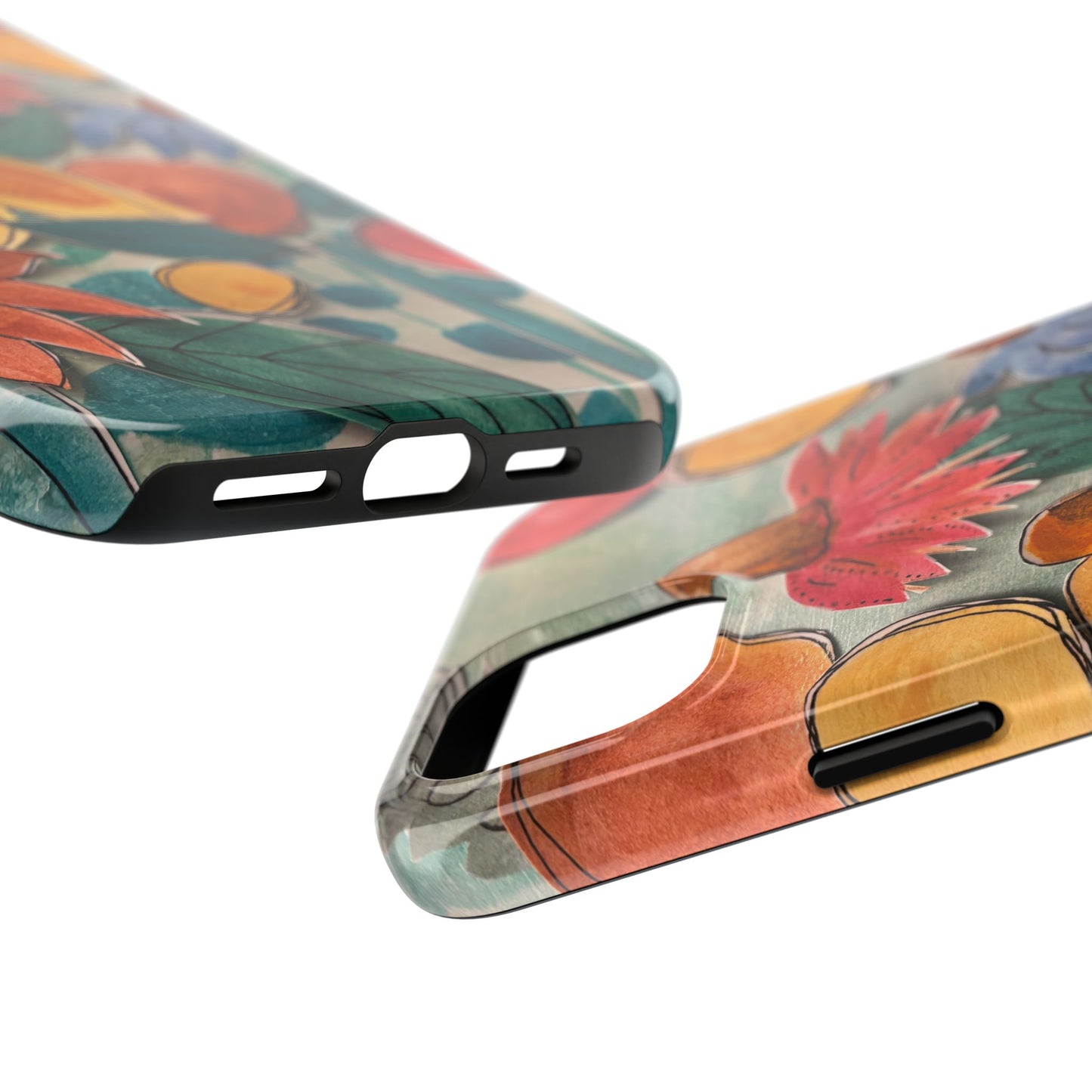 "Aspect" iPhone Cases, Durable Cases for Gift, Cute Cell Phone Case, Vibrant Tough Phone Cover, Nature-inspired Accessories