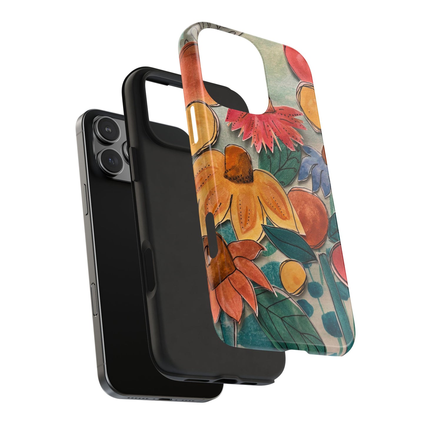 "Aspect" iPhone Cases, Durable Cases for Gift, Cute Cell Phone Case, Vibrant Tough Phone Cover, Nature-inspired Accessories
