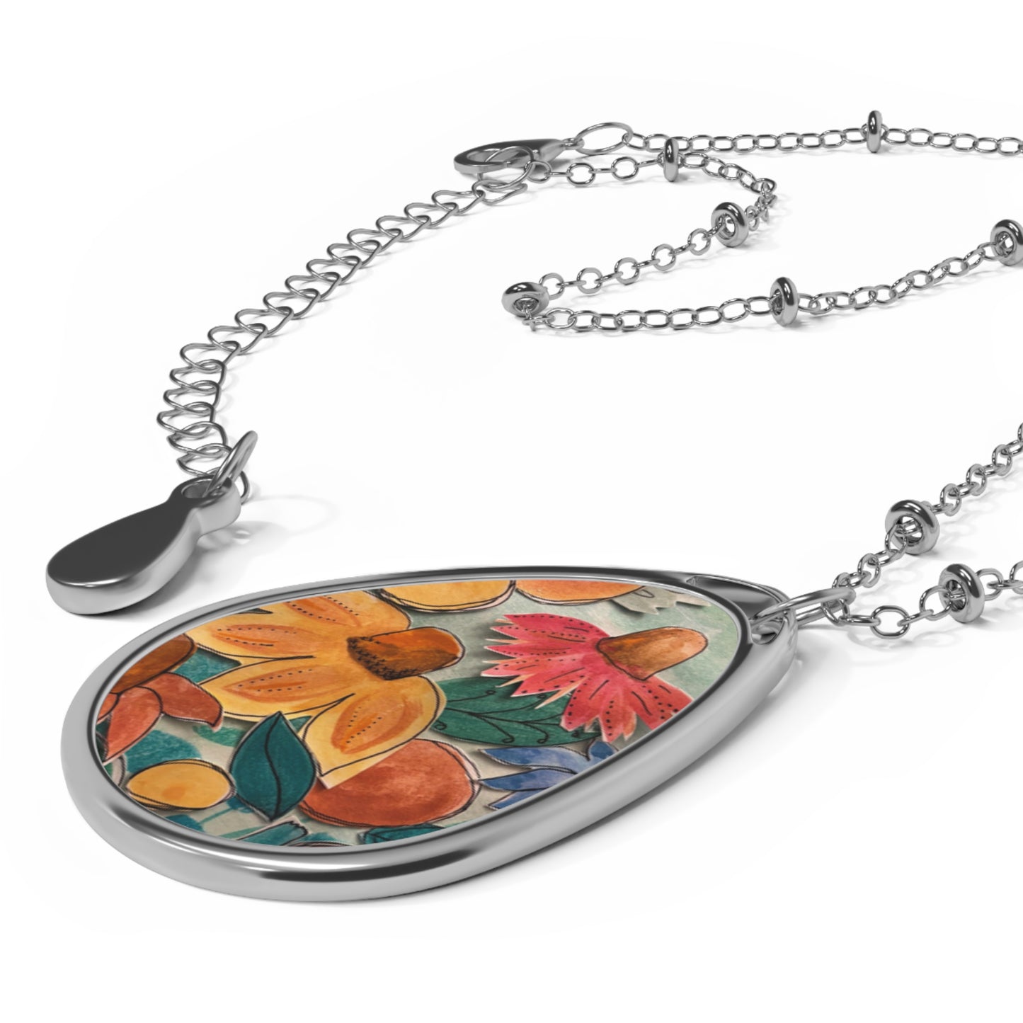 "Kolmi" Necklace for Everyday Elegance, Unique Jewelry Gift, Boho Accessory, Nature-Inspired Pendant, Perfect for Special Occasions