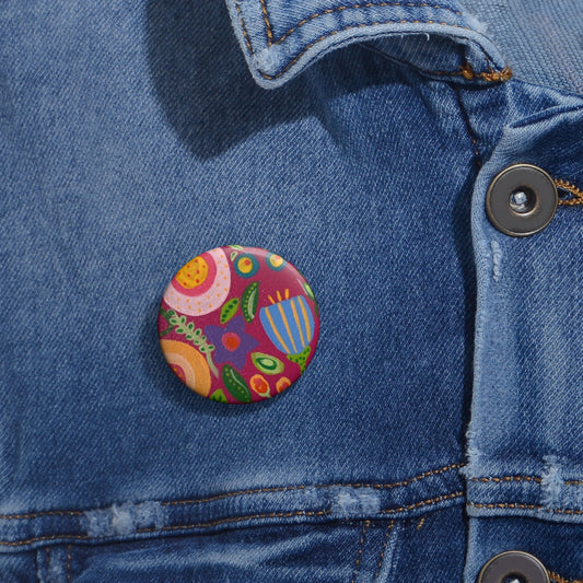 "Marvel" Buttons, Cute Badges, Flower Pins, Unique Gifts for Friends, Party Favors, Craft Accessories