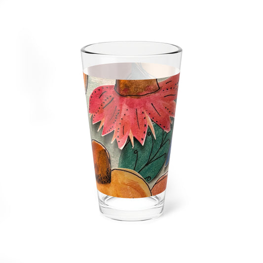 "Aspect" Mixing Glass, 16oz | Vibrant Barware, Unique Gift, Kitchen Decor, Home Entertaining, Artisan Drinkware
