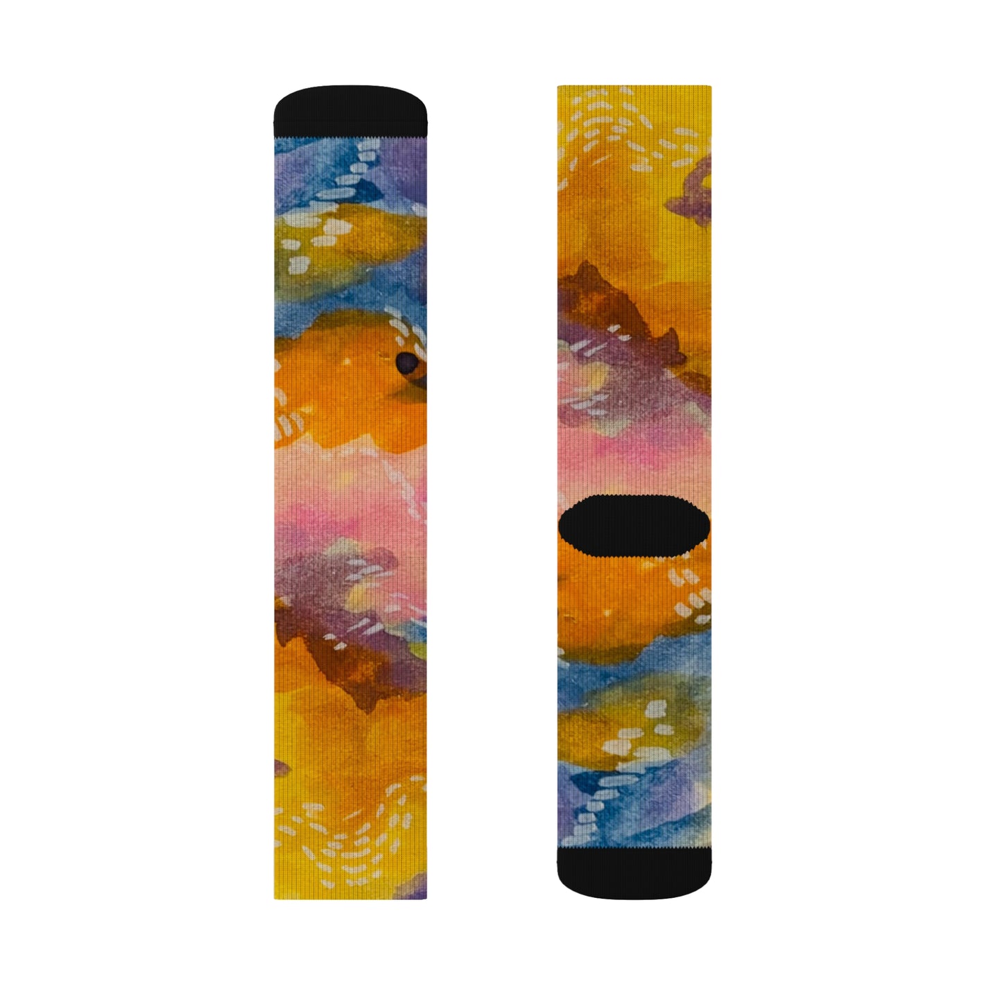 "Reality" Socks - Unique Colorful Socks, Gift for Art Lovers, Funky Fashion Socks, Trendy Sock Accessories, Fun Everyday Wear