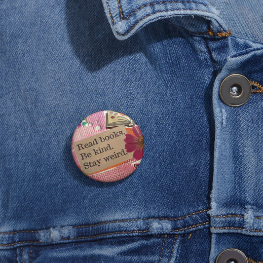 Be kind Buttons, Cute Badges, Flower Pins, Unique Gifts for Friends, Party Favors, Craft Accessories