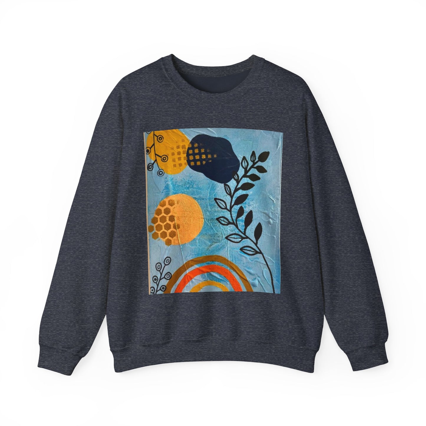 "Jubilee" Crewneck Sweatshirt, Unisex Sweatshirt, Cozy Fall Sweater, Graphic Crew, Plant Lover Gift, Art Sweatshirt, Everyday Comfort