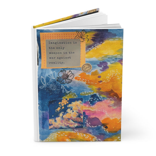 Reality Colorful Abstract Art Notebook