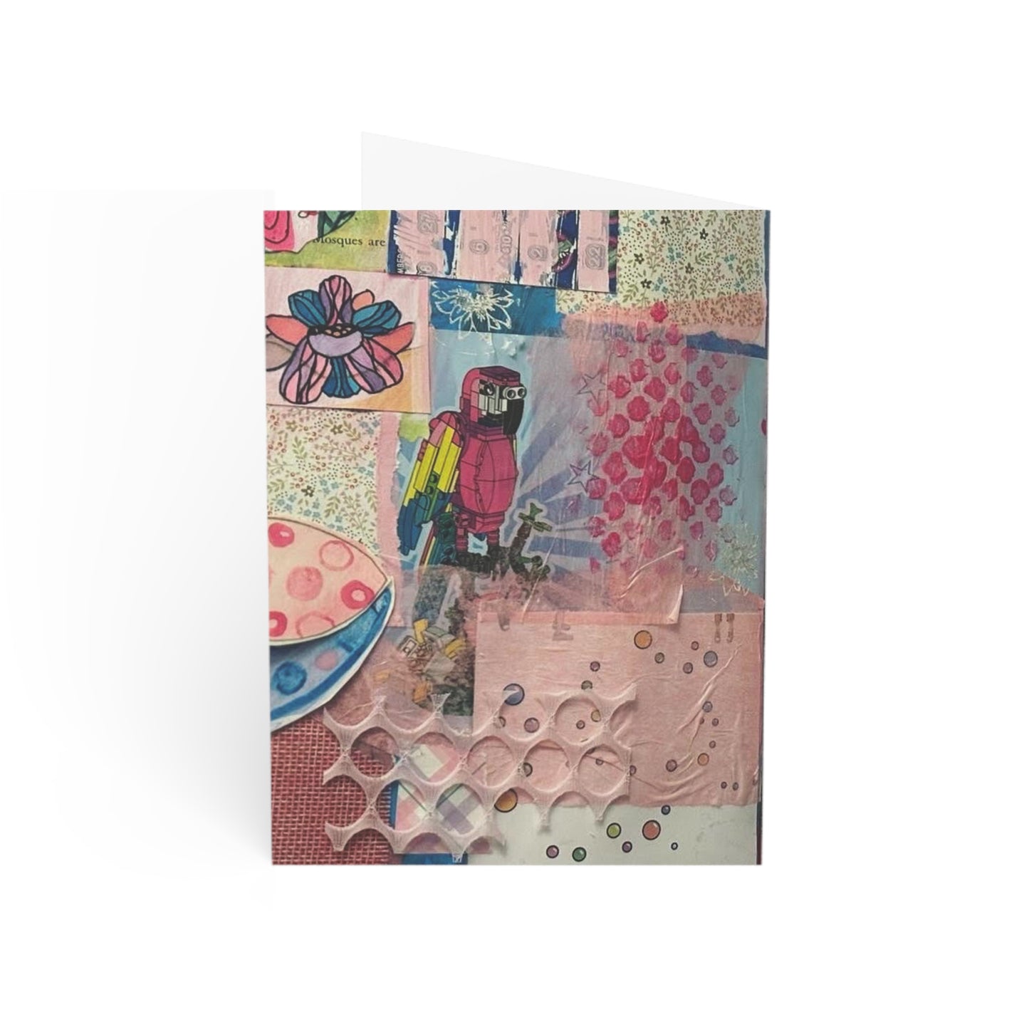 "Delight" Greeting Cards, Colorful Bird Designs, Perfect for Any Occasion, Handmade Art Cards, Unique Stationery