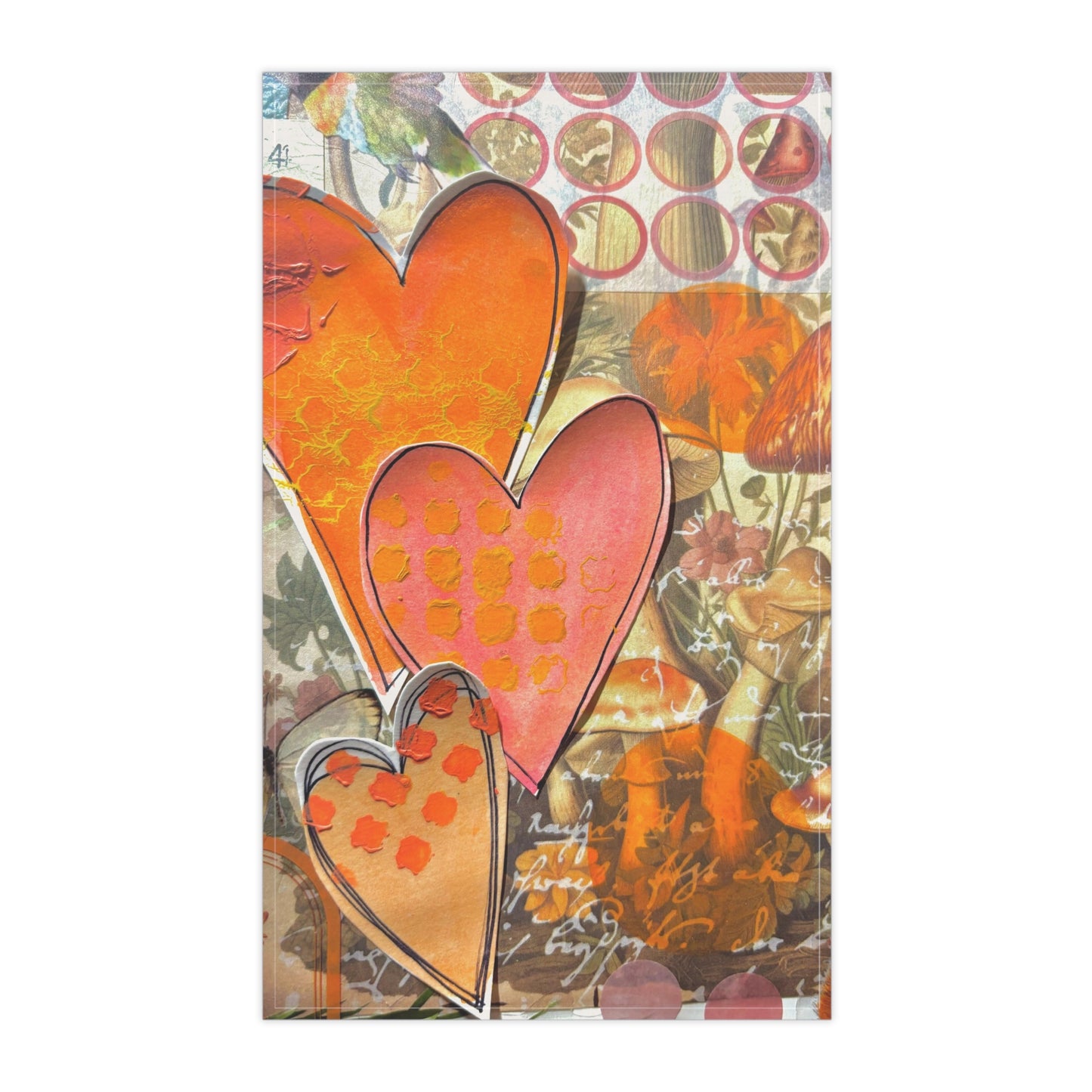 "Realm" Tea Towels | Vibrant Kitchen Décor, Gift for Home Cooks, Summer Table Setting, DIY Host Gift