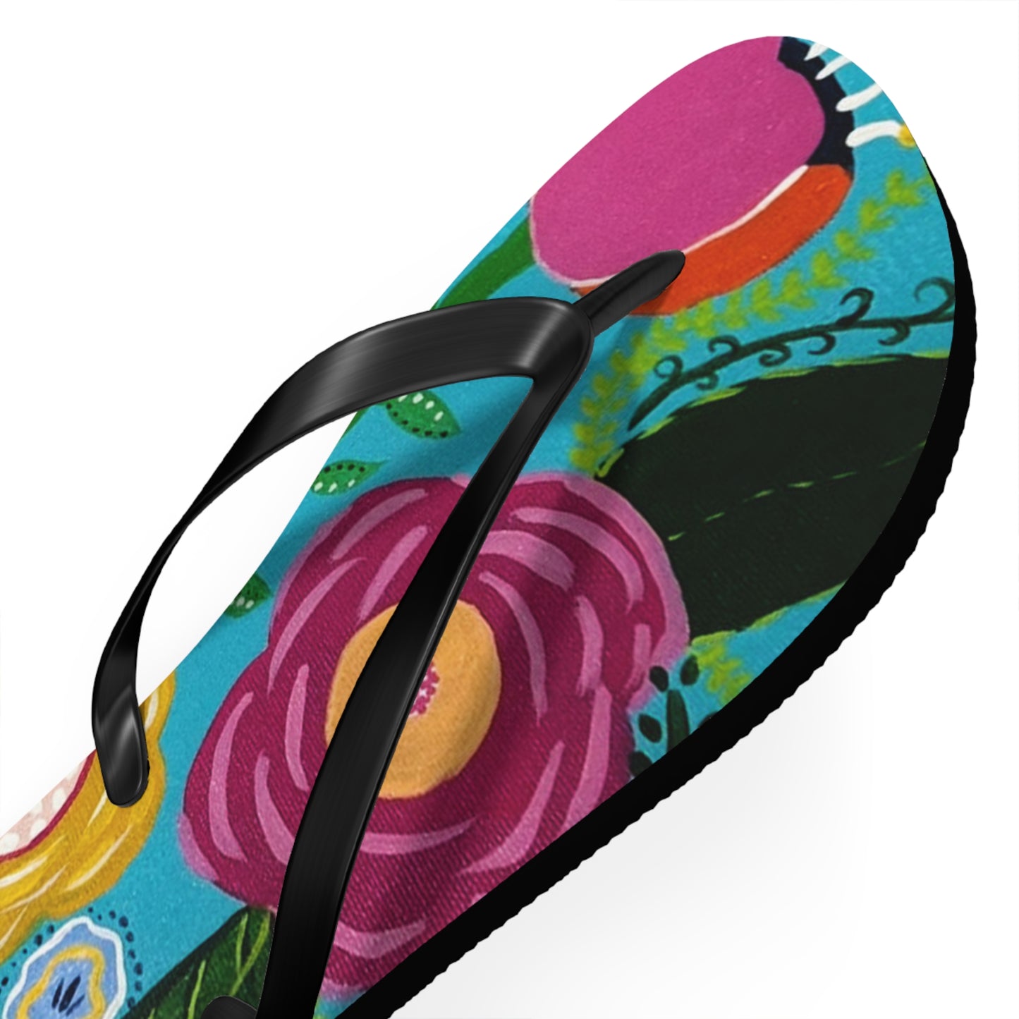 "Verdance" Flip Flops | Summer Sandals, Beachwear, Vacation Footwear, Gift for Her