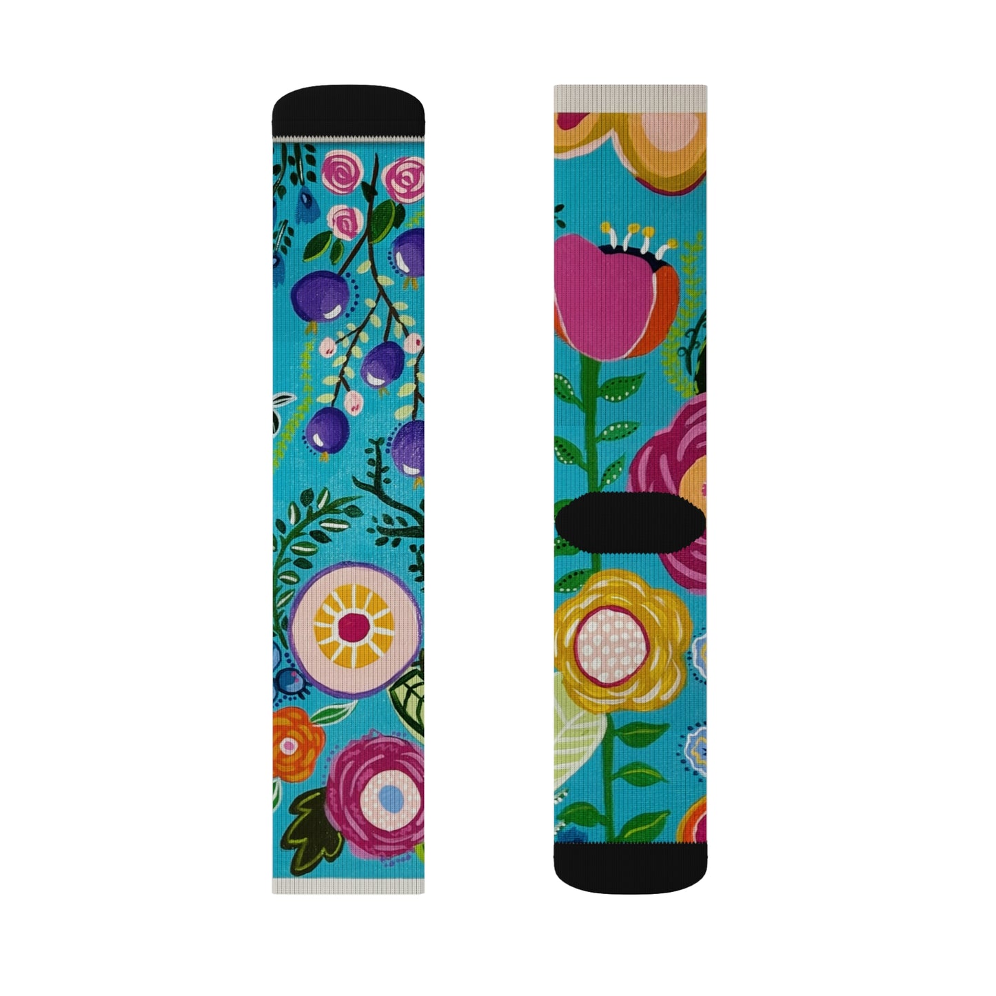 "Verdance" Art Socks - Unique Colorful Socks, Gift for Art Lovers, Funky Fashion Socks, Trendy Sock Accessories, Fun Everyday Wear