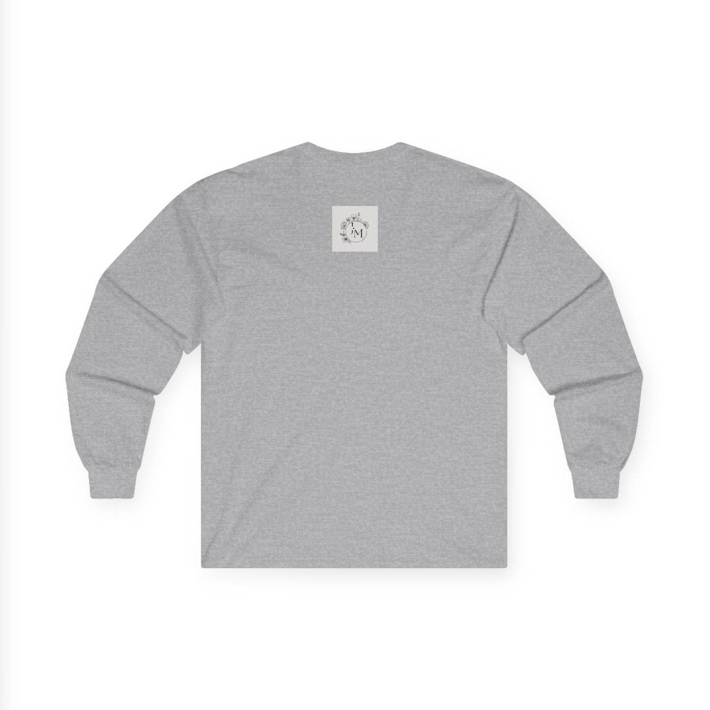 "Reality" Long Sleeve Tee, Colorful Graphic Tee, Unisex Cotton Shirt, Casual Wear, Spring Fashion, Unique Gift Idea