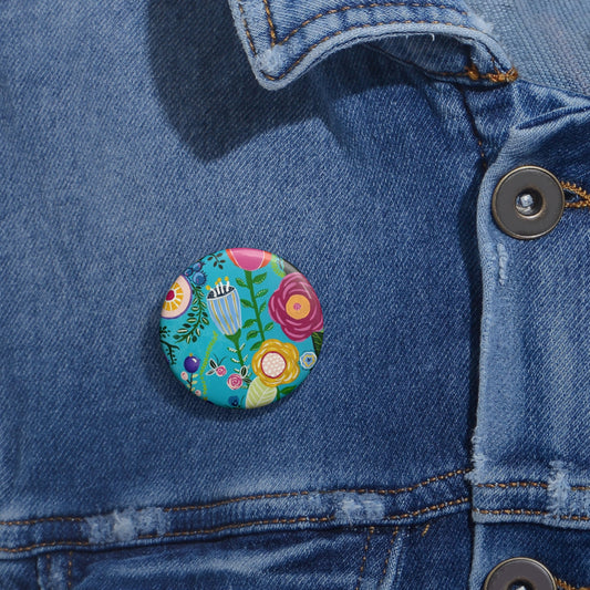 "Verdance" Buttons, Cute Badges, Flower Pins, Unique Gifts for Friends, Party Favors, Craft Accessories