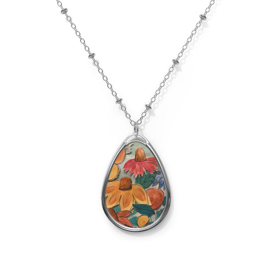 "Kolmi" Necklace for Everyday Elegance, Unique Jewelry Gift, Boho Accessory, Nature-Inspired Pendant, Perfect for Special Occasions