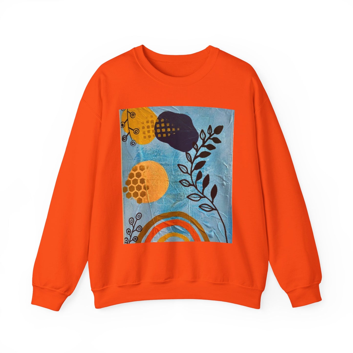 "Jubilee" Crewneck Sweatshirt, Unisex Sweatshirt, Cozy Fall Sweater, Graphic Crew, Plant Lover Gift, Art Sweatshirt, Everyday Comfort