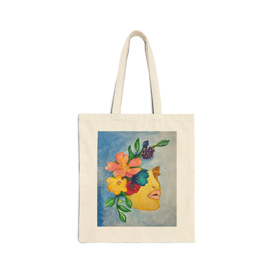 "Abigail" Tote Bag for Art Lovers, Eco-Friendly Shopping Bag, Gift for Her, Sustainable Style, Art-Inspired Canvas Bag