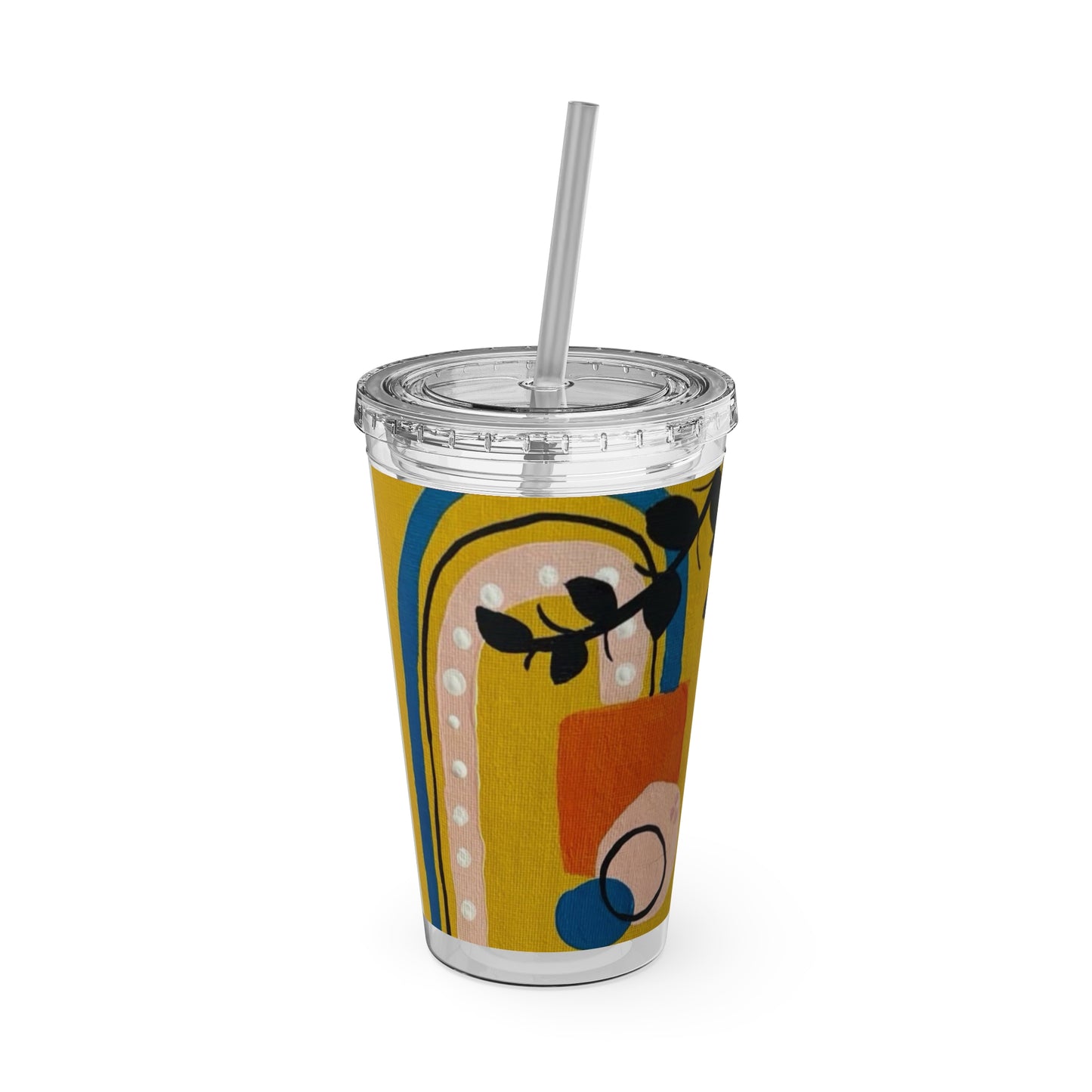 "Agreements" Sunsplash Tumbler, Fun Summer Travel Cup, 16oz Dishwasher Safe, Colorful Drinkware, Outdoor Picnic Accessory, Unique Gift Idea
