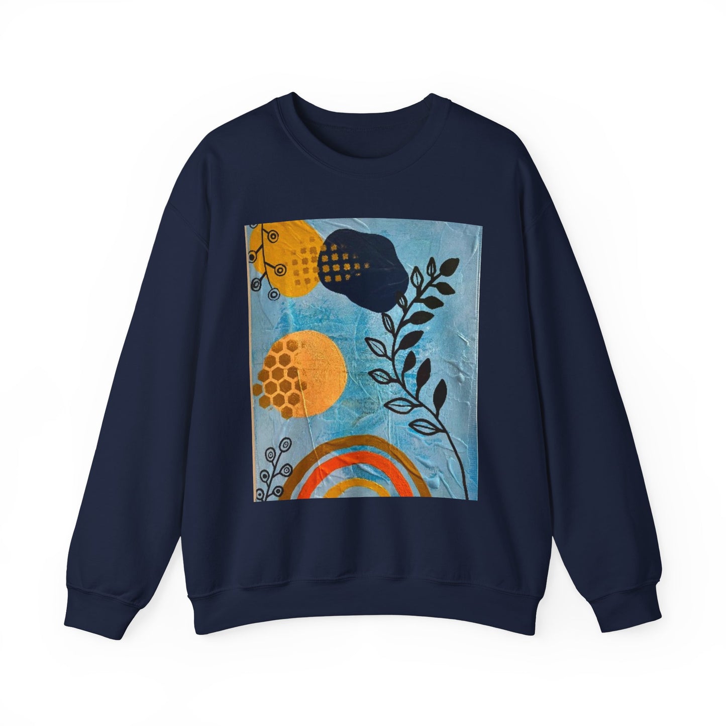 "Jubilee" Crewneck Sweatshirt, Unisex Sweatshirt, Cozy Fall Sweater, Graphic Crew, Plant Lover Gift, Art Sweatshirt, Everyday Comfort