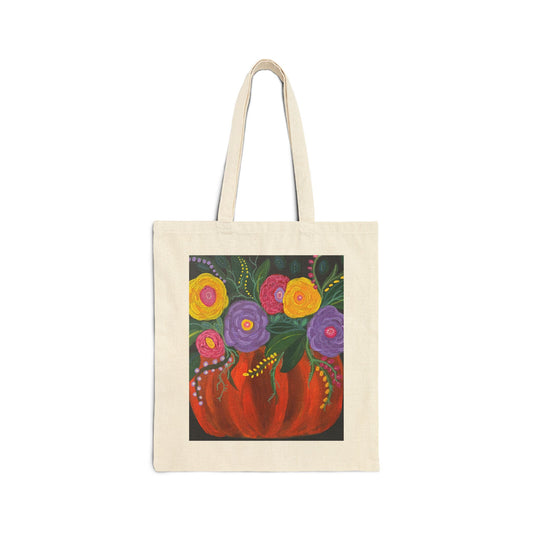 "Autumn" Tote Bag for Art Lovers, Eco-Friendly Shopping Bag, Gift for Her, Sustainable Style, Art-Inspired Canvas Bag