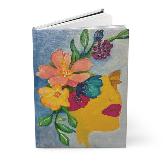 Abigail Hardcover Journal — Colorful Botanical Art Notebook