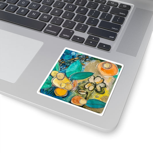 Assumption Kiss-Cut Stickers, Colorful Sticker Pack, Laptop Decals, Art Stickers for Gift Giving, Nature Inspired Decor - $4.99 - J Maria Arts